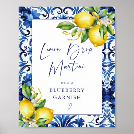 レモ地中海のンレモンドロップマルティニ徴候 ポスター (正面)