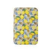 レモ地中海のン付きパター伝統的ン バスマット (正面縦)