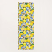 レモ地中海のン付きパター伝統的ン ヨガマット (裏面)