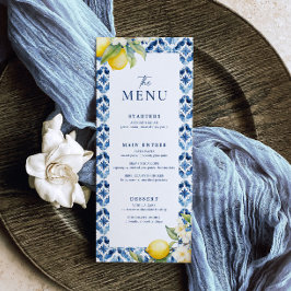 レモ地中海のン夏結婚のメニュー メニュー