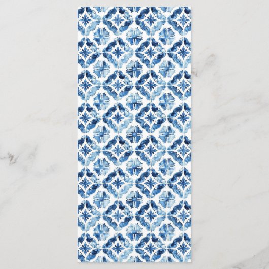 レモ地中海のン夏結婚のメニュー メニュー (裏面)