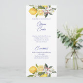 レモ地中海のン式結婚の プログラム (スタンド正面)