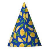 レモ地中海のン模様 パーティーハット (裏面)