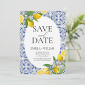 レモ地中海のン結婚の夏の写真 セーブザデート (スタンド正面)