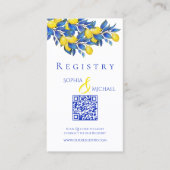 レモ地中海のン結婚ズの新婚旅行 名刺 (正面)