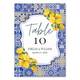 レモ地中海のン結婚ズ テーブルナンバー