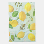 レモ地中海のン&オリブキッチンタオル キッチンタオル (縦)