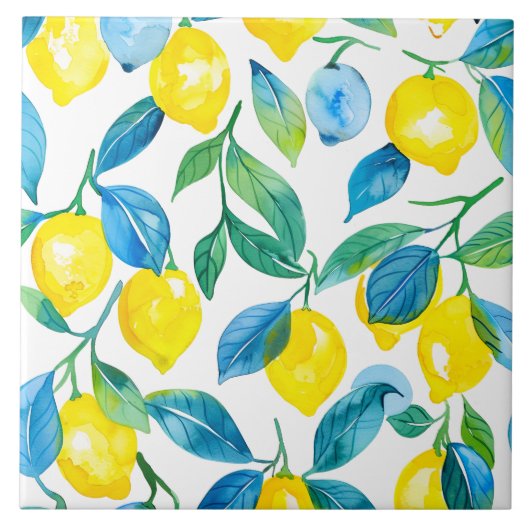 レモ地中海のン タイル (正面)