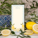 レモ市松模様にンの可愛いショッピングリスト マグネットノートパッド<br><div class="desc">Lemons Magnetic Notepad市松模様にで可愛いショッピングリスト</div>