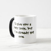 レモ扱いにくンの香り漂うコーヒーマグ モーフィングマグカップ (正面左)