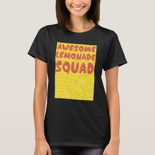レモ素晴らしネード隊 Tシャツ (正面)