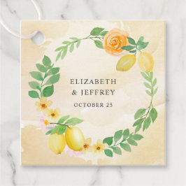 レモ素朴ンシトラスボホサマー結婚ズ フェイバータグ