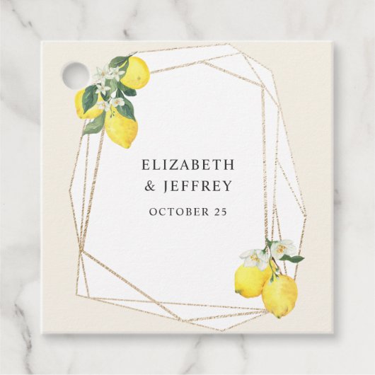 レモ素朴ンシトラスボホサマー結婚ズ フェイバータグ (正面)