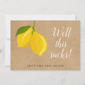 レモ素朴ン日付延期イベントの変更 セーブザデート (正面)