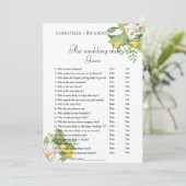 レモ結婚ンのシューゲーム，バチェロレッテゲーム 案内状 (スタンド正面)