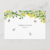 レモ結婚ン エンクロージャーカード (裏面)