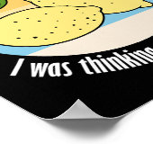 レモ考えるネード柑橘類レモン ポスター (角)