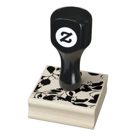 レモ葉ンの花の葉シームレスなパターン ラバースタンプ (スタンプ)