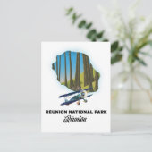レユニオン国立公園 ポストカード (スタンド正面)