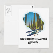 レユニオン国立公園 ポストカード (正面/裏面)