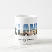 レラナウビーチアートフォトグラフィーマグ コーヒーマグカップ (中央)