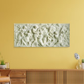 レリーフ、 浮き彫りでネレイド運を描遠くにく キャンバスプリント (インサイチュ (リビング))