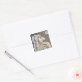 レリーフ、 浮き彫りで女性を描く スクエアシール (封筒)