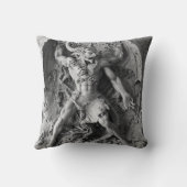 レリーフ、 浮き彫りの悪幽霊伝説 クッション (裏面)