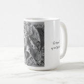 レリーフ、 浮き彫りの悪幽霊伝説 コーヒーマグカップ (正面右)