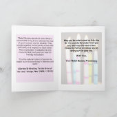 レリーフ、浮き彫りの社会のバースデー・カード カード (内部)