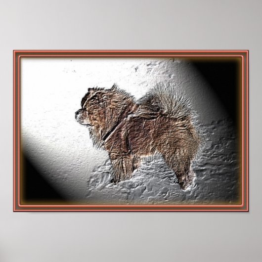 レリーフ、 浮き彫りアマ ポスター (正面)