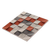 レリーフ、 浮き彫りグフェイクレーズミニマリストイリュージョーホームデコール タイル (側面)