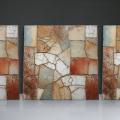 レリーフ、 浮き彫りフェイクテラコッタフロアアーストーンホームデコール タイル