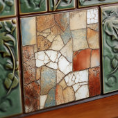 レリーフ、 浮き彫りフェイクテラコッタフロアアーストーンホームデコール タイル