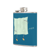 レリーフ、 浮き彫りマップ –  フラスク (左)