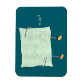 レリーフ、 浮き彫りマップ –  マグネット (縦)