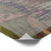 「レリーフ、 浮き彫り会宣言」絵画のSr.Document ポスター (角)