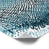 レリーフ、 浮き彫り地地図 ポスター (角)