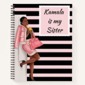 レリーフ、 浮き彫り:カマラは私の妹です ノートブック (正面)