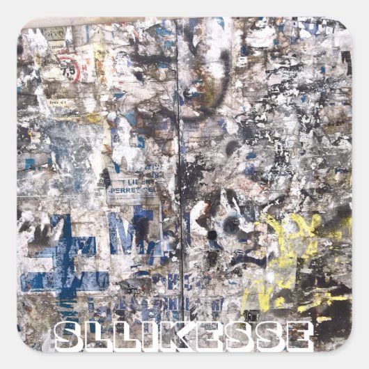 レリーフ、 浮き彫り スクエアシール (正面)