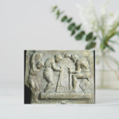 レリーフ、 浮き彫り ポストカード (スタンド正面)