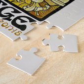 レルミタージュアールヌーボーフローラ ジグソーパズル (側面)