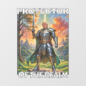 レルムの保護者 – トランプ大統領 ウィンドウサイン (シート)