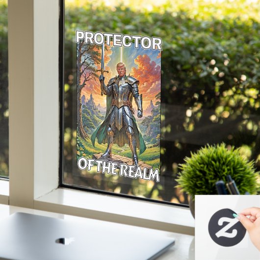 レルムの保護者 – トランプ大統領 ウィンドウサイン (オフィス)