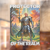 レルムの保護者 – トランプ大統領 ウィンドウサイン (シート2)