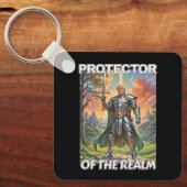 レルムの保護者 – トランプ大統領 キーホルダー (正面)