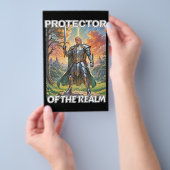 レルムの保護者 – トランプ大統領 チラシ (ハンドル)