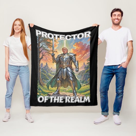 レルムの保護者 – トランプ大統領 フリースブランケット (インサイチュ)