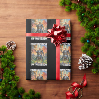 レルムの保護者 – トランプ大統領 ラッピングペーパー