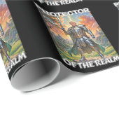 レルムの保護者 – トランプ大統領 ラッピングペーパー (ロールコーナー)